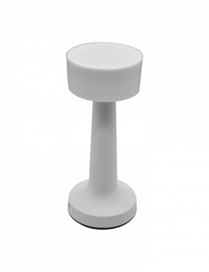 Lampa stołowa LIRA 49022 WHITE USB LB1