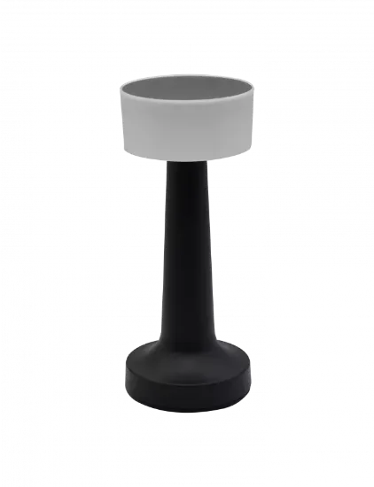 Obrazek Lampa stołowa LIRA 49021 BLACK USB LB1