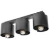 Obrazek Lampa HUGO Black 2957/Z-B-3 LW3