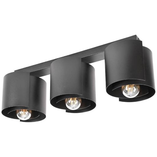 Obrazek Lampa HUGO Black 2957/Z-B-3 LW3