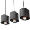 Obrazek Lampa HUGO Black 2961/Z-B-3 LW3