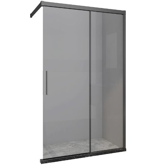 Obrazek Ścianka Walk-In Relax 100x200 black