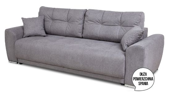 Obrazek Sofa rozkładana Paco popiel