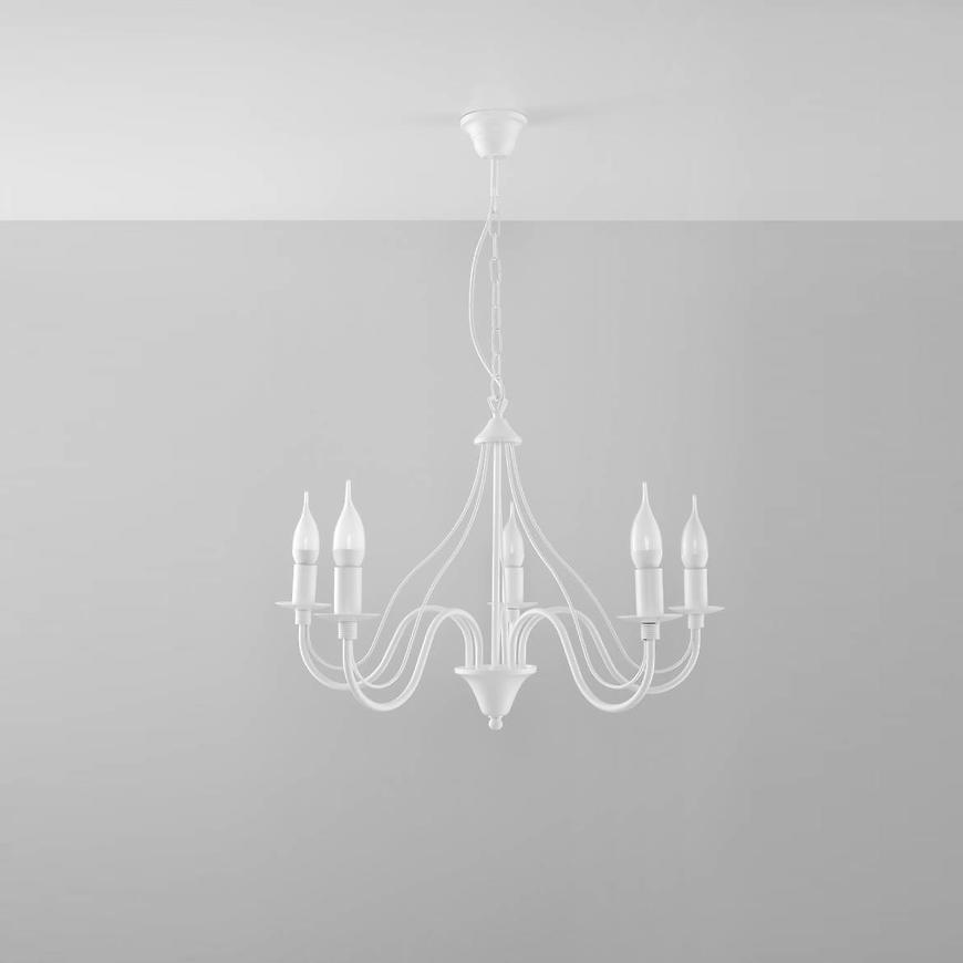 Lampa Minerwa 5 A-0214 biały