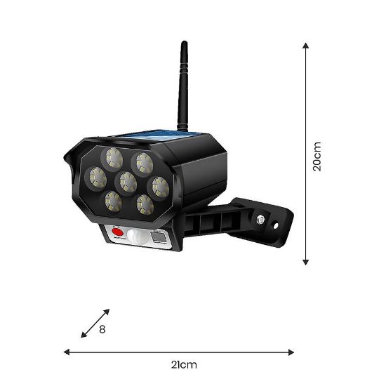 Obrazek Lampa solarna Kamera EKO0592