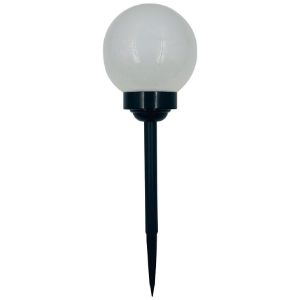 Obrazek Lampa solarna Kulka 20CM Black EKO0589