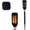 Obrazek Lampa solarna 46810 Flame ażurowa Black