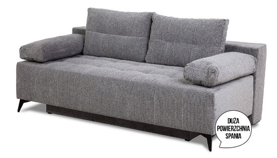 Obrazek Sofa rozkładana Simone popiel