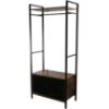 Obrazek Garderoba Loft 8645 E dark vintage wood