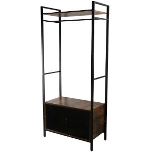 Obrazek Garderoba Loft 8645 E dark vintage wood