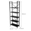 Obrazek Regał Loft 8642 H black