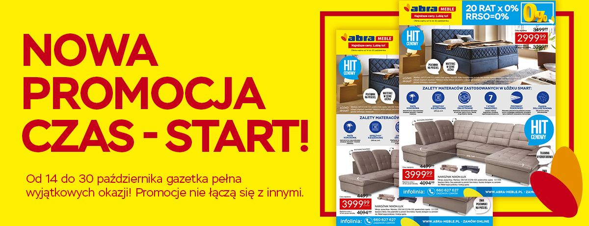 Nowa promocja czas -start!