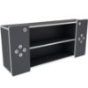 Obrazek Półka Matrix Shelf II grafit/biały