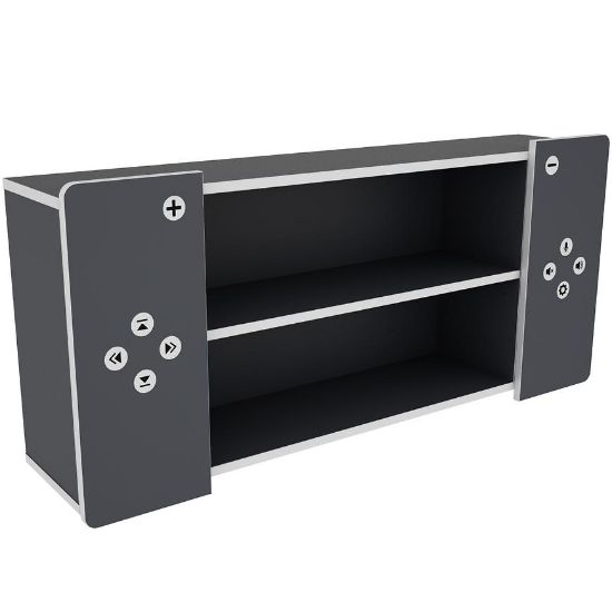 Obrazek Półka Matrix Shelf II grafit/biały