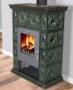 Obrazek Piec stalowo-kaflowy Weimar II olive-green 7 kw