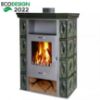 Obrazek Piec stalowo-kaflowy Weimar II olive-green 7 kw