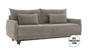 Obrazek Sofa rozkładana Andrea beżowy sztruks