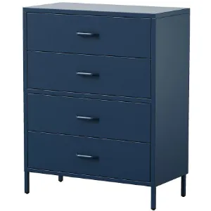 Obrazek Komoda Metalowa Carla Modern Dark Blue