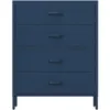 Obrazek Komoda Metalowa Carla Modern Dark Blue