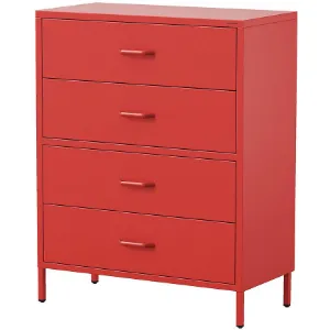 Obrazek Komoda Metalowa Carla Modern Red