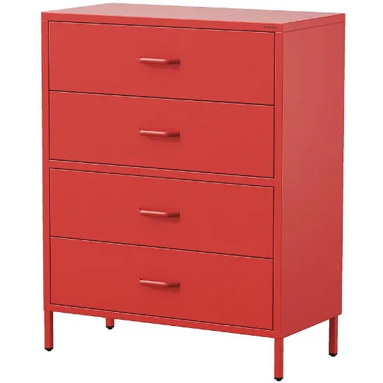 Obrazek Komoda Metalowa Carla Modern Red