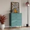 Obrazek Komoda Metalowa Carla Modern Sea Green