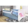 Obrazek Łóżko Dziecięce Babydreams+Sz+M Niebieski 70x140 Wróżka 2