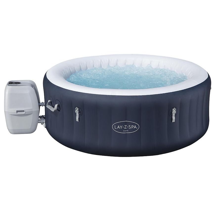 Basen z hydromasażem Spa 1.8x1.8m Miami dark blue 6001C