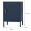 Obrazek Szafka Nocna Metalowa Mia Modern Dark Blue