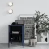 Obrazek Szafka Nocna Metalowa Mia Modern Dark Blue