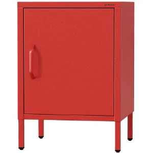 Obrazek Szafka Nocna Metalowa Mia Modern Red