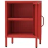 Obrazek Szafka Nocna Metalowa Mia Modern Red