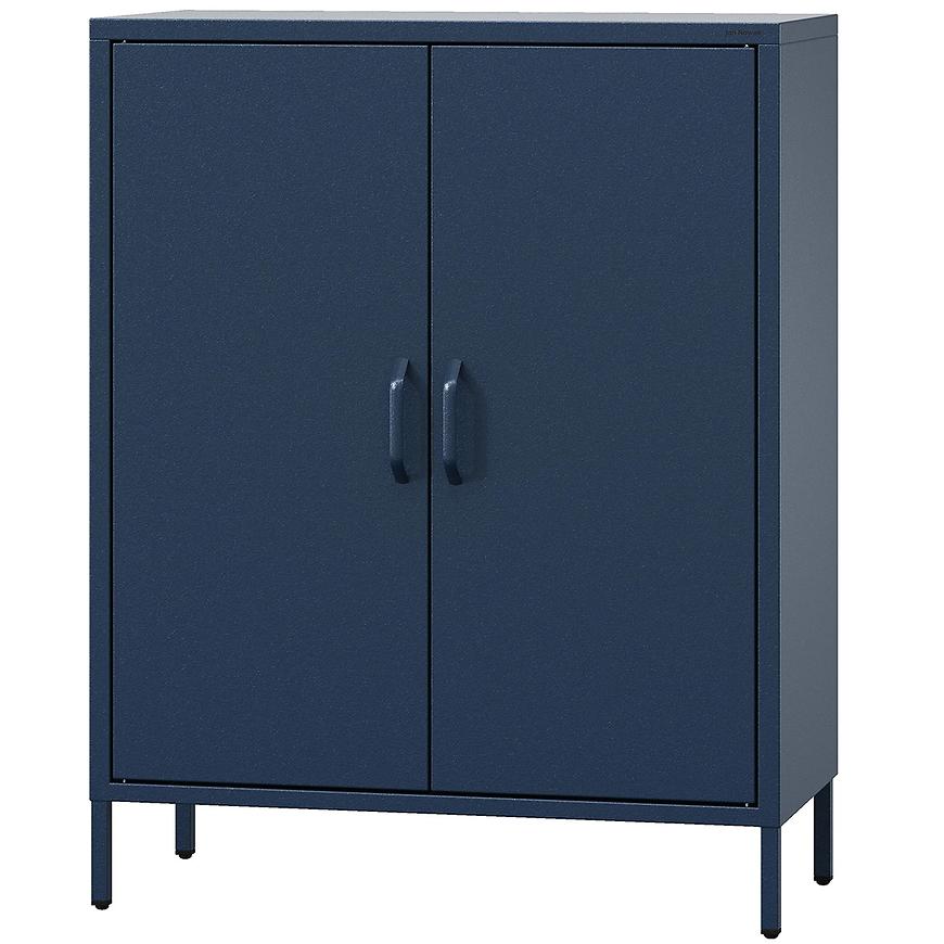 Komoda metalowa Vito Modern Dark Blue