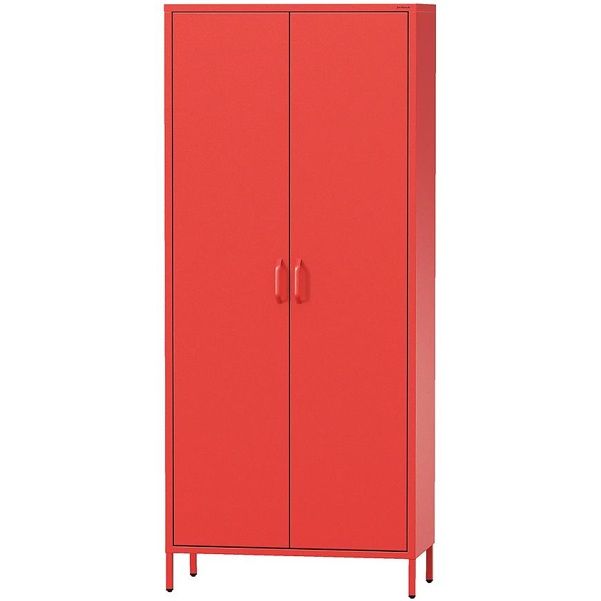 Szafa metalowa Flavio Modern red